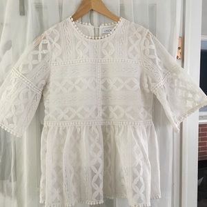 Chicwish short sleeve lace top
